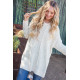 WOVEN BOUCLE KNIT PULLOVER HOODIE WOVEN BOUCLE KNIT PULLOVER HOODIE