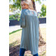 LACE BUBBLE SLEEVE TUNIC DRESS LACE BUBBLE SLEEVE TUNIC DRESS