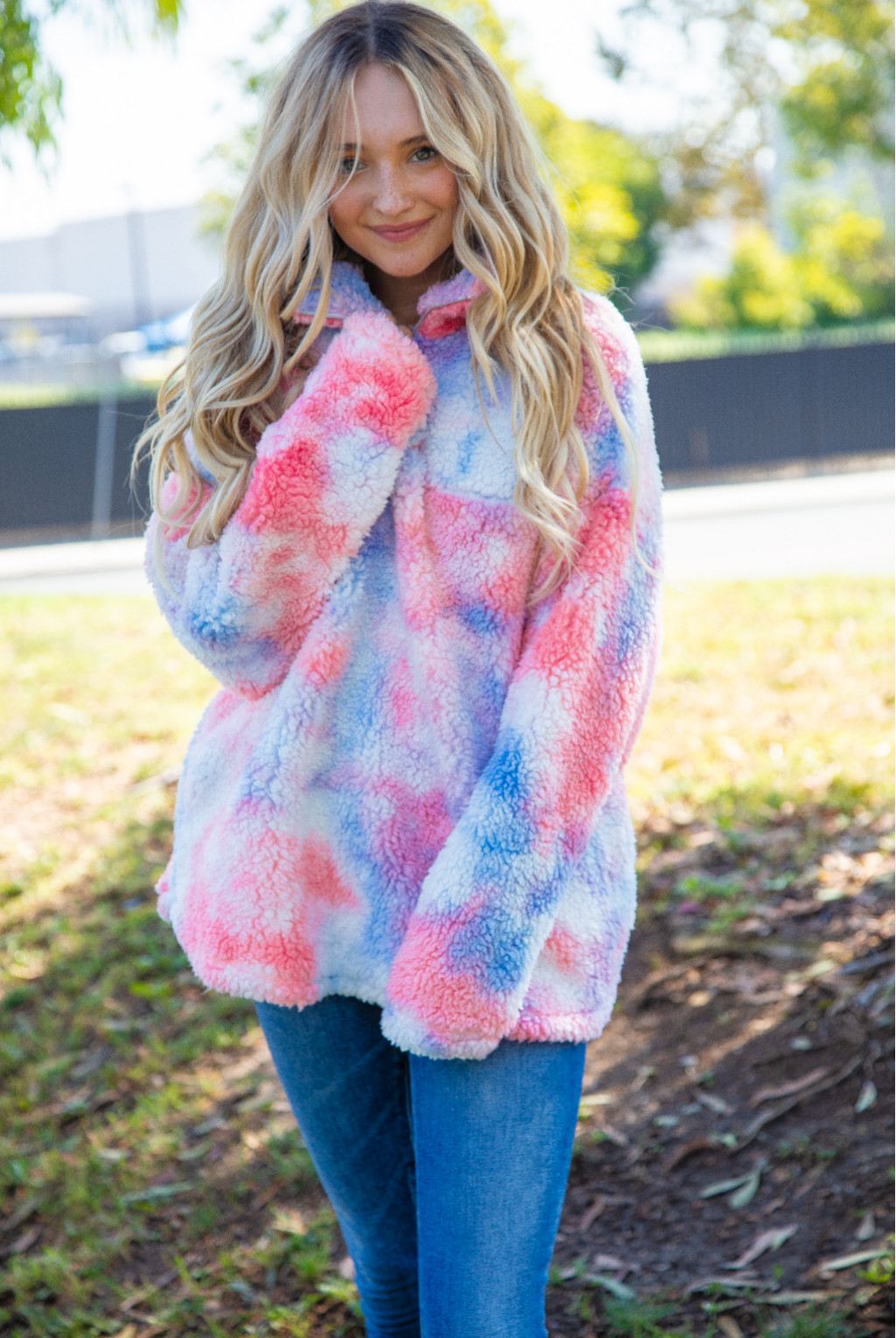 baby sherpa pullover